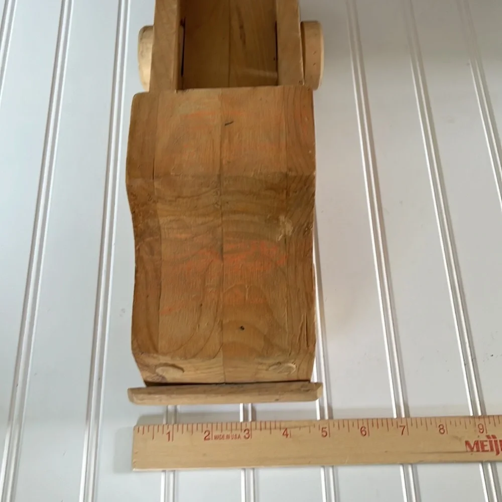 Vintage Handmade Wood Toy Truck